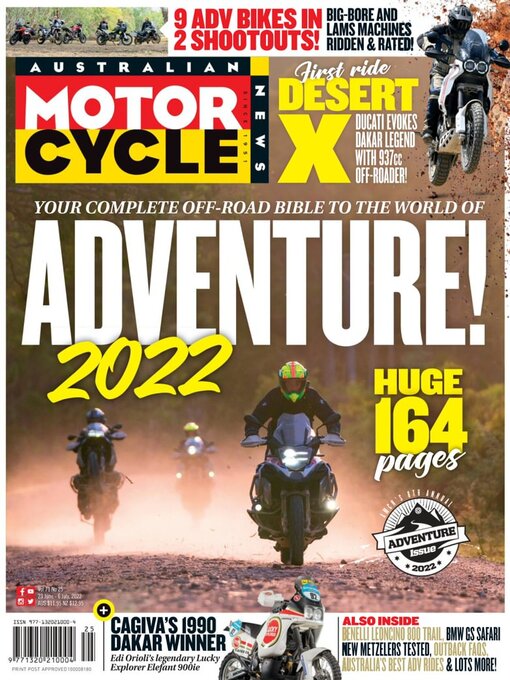 Cover image for Australian Motorcycle News: Vol 71 Issue 25